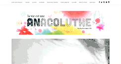 Desktop Screenshot of anacoluthe.fr