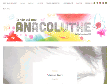 Tablet Screenshot of anacoluthe.fr